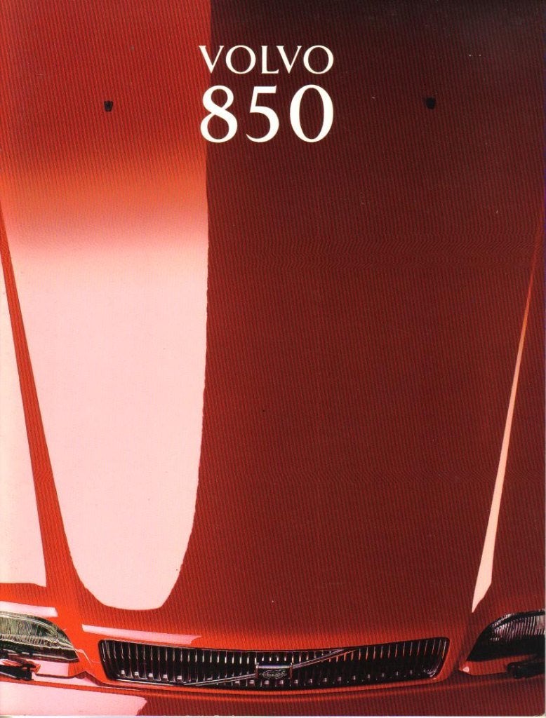 Brochure Volvo 850 1993, Ophalen of Verzenden, Gelezen, Volvo