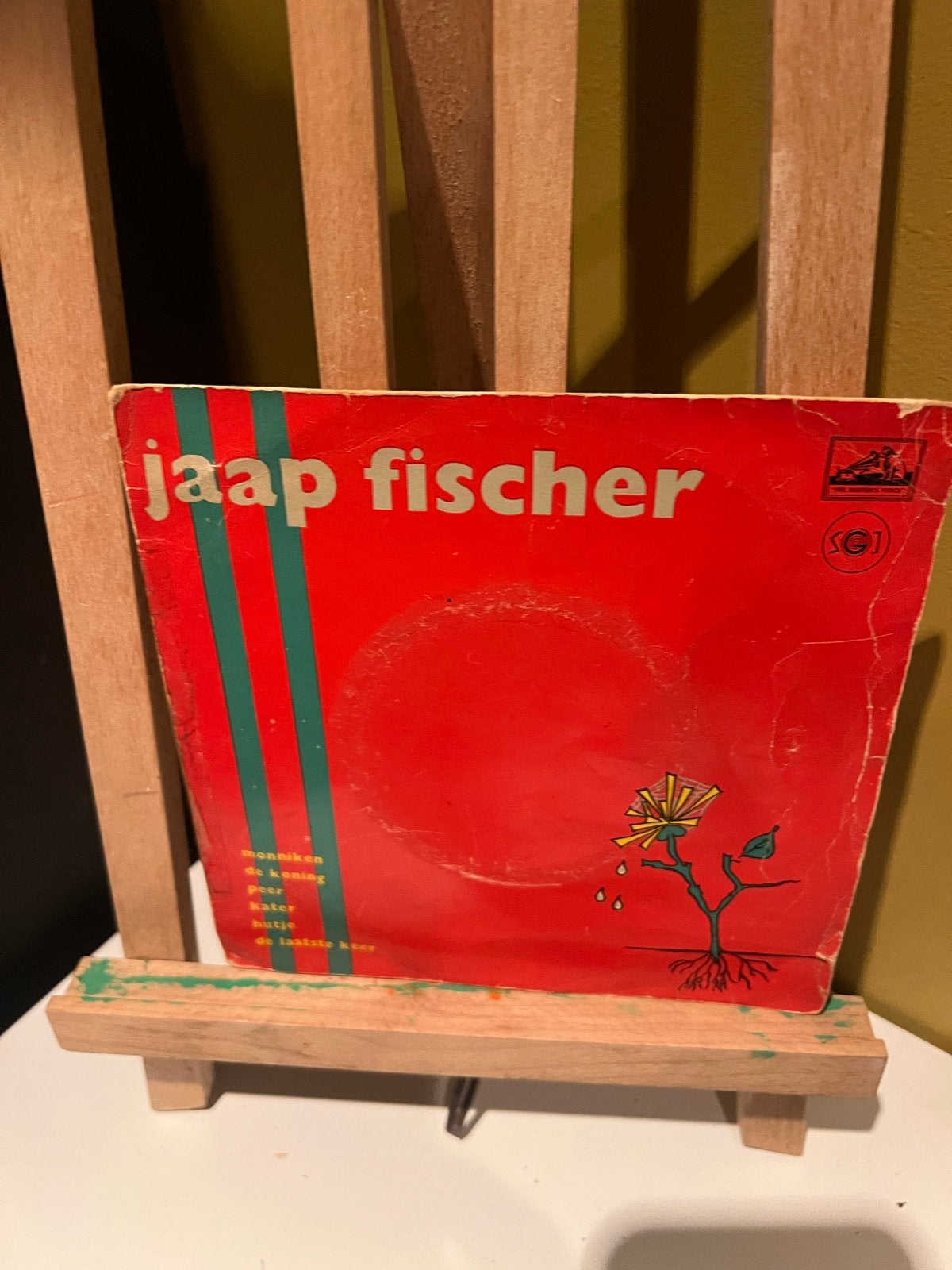 Jaap Fischer - Vintage EP Vinyl (Gebruikt), Ophalen of Verzenden, Gebruikt, 7 inch, EP