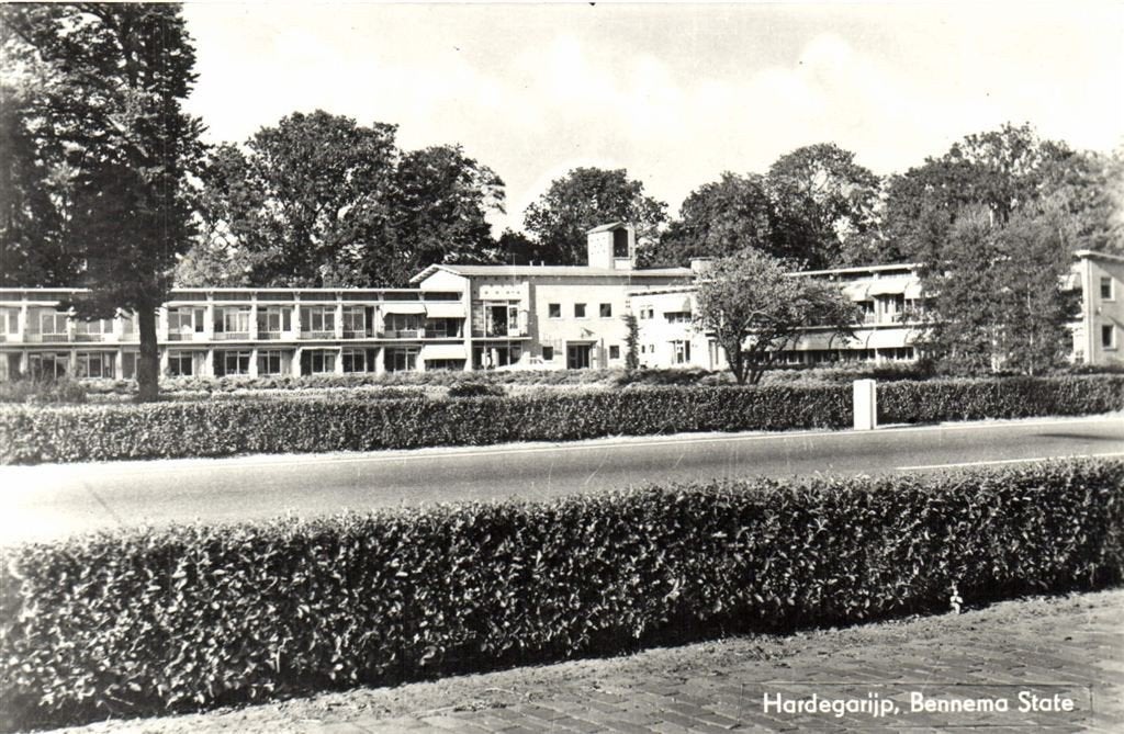 Hardegarijp, Bennema State - 1965 gelopen, Verzamelen, Ophalen of Verzenden, 1960 tot 1980, Gelopen, Friesland