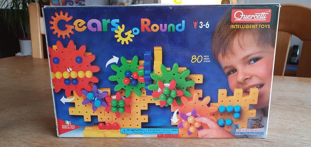 Gears go round creatief spel, Ophalen