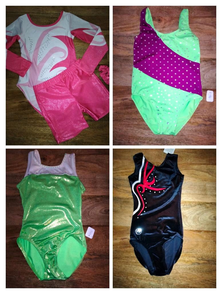 Turnpak/turnpakje/turnpakjes/gympakje maat 122 nu Korting!, Sport en Fitness, Turnen, Kindermaat 122 t/m 140, Ophalen of Verzenden