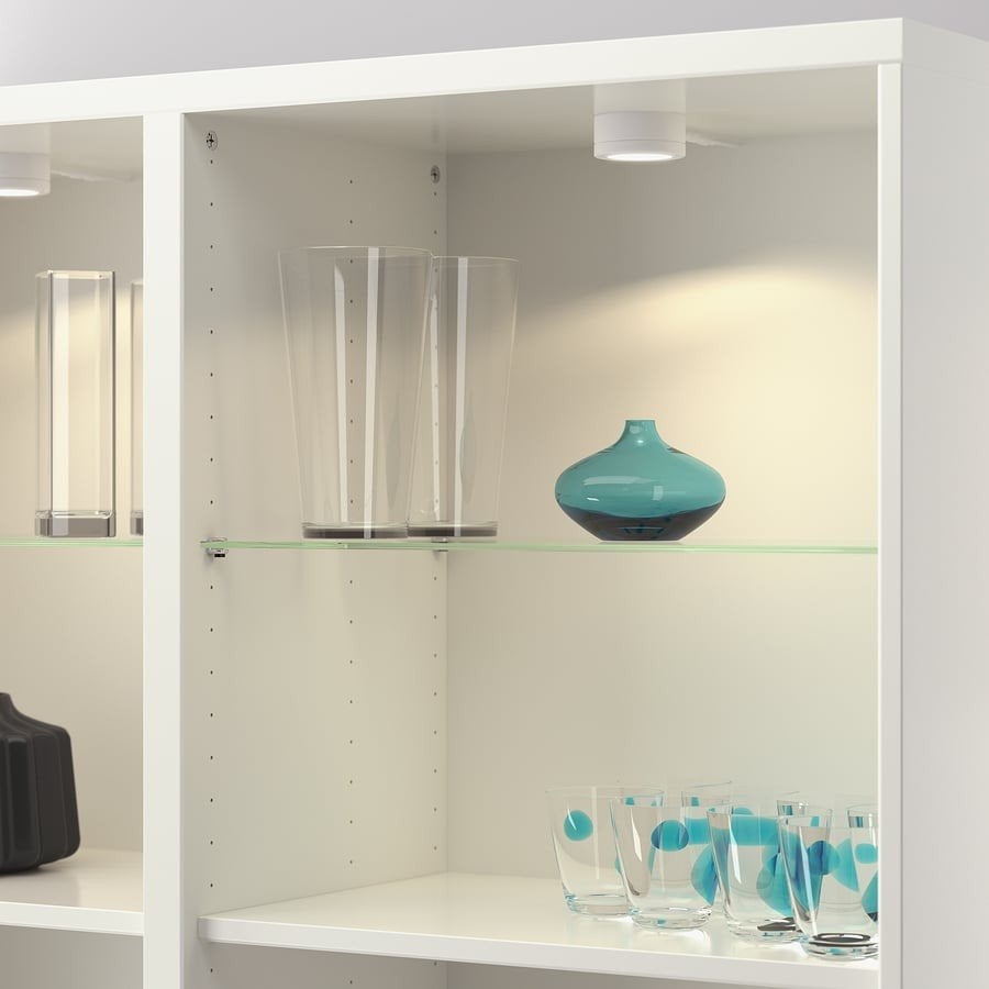 MOET NU WEG! Glasplaatjes ikea Besta Kast!, Minder dan 80 cm, 80 tot 120 cm, Nieuw, Ophalen of Verzenden