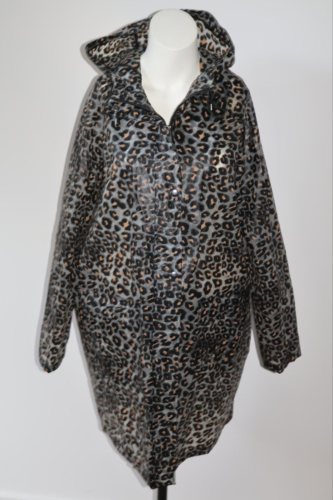 Sissy Boy Regenjas Maat M / 38 met Luipaardprint, Kleding | Dames, Maat 38/40 (M), Meerkleurig, NL, Sissy Boy