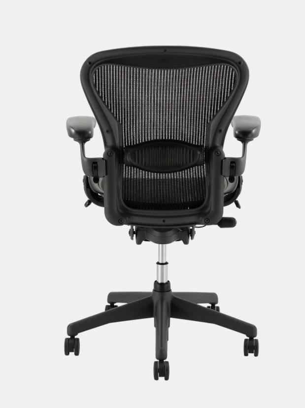 Herman Miller Aeron B - Refurbished Bureaustoel, Ophalen, Gebruikt, Grijs, Bureaustoel