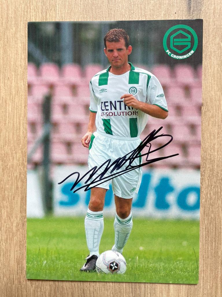 Fotokaart Paul Matthijs (FC Groningen)., Verzamelen, Sportartikelen en Voetbal, Ophalen of Verzenden, Nieuw, Spelerskaart