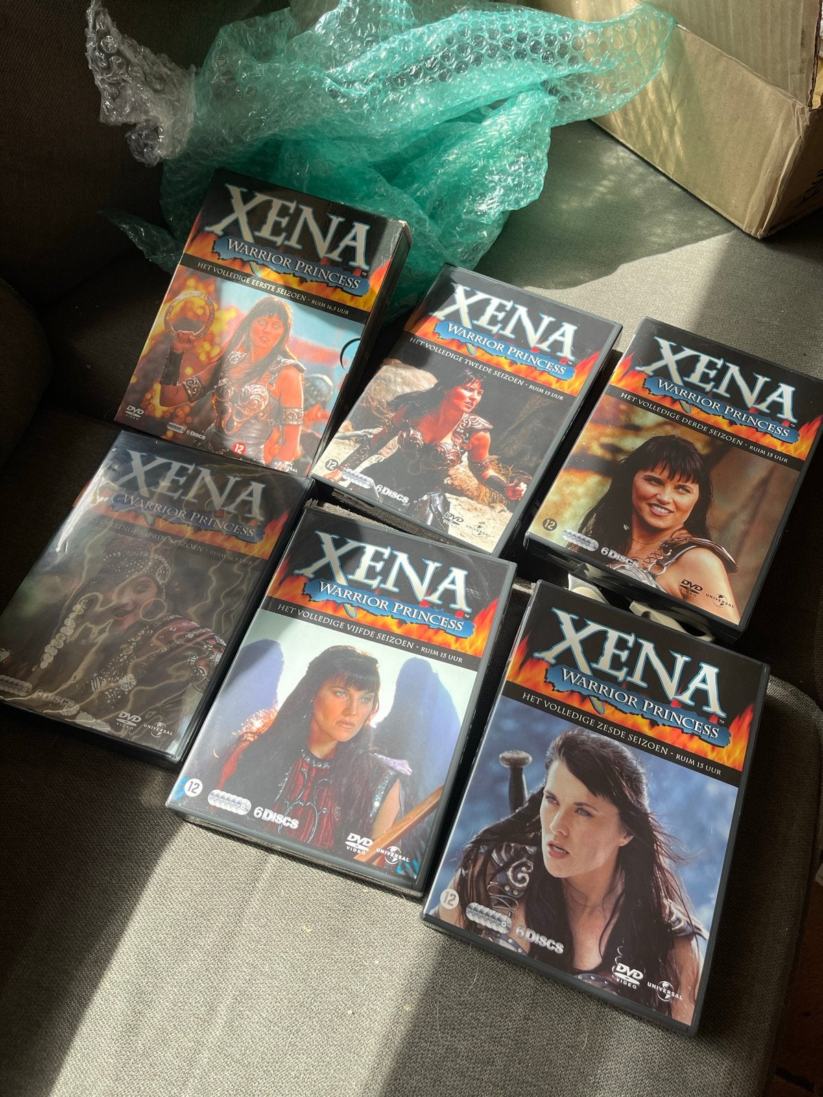 Xena: Warrior Princess - Complete Serie (6 seizoenen), Cd's en Dvd's, Dvd's | Tv en Series, Nederlands, Ophalen of Verzenden, Actie en Avontuur