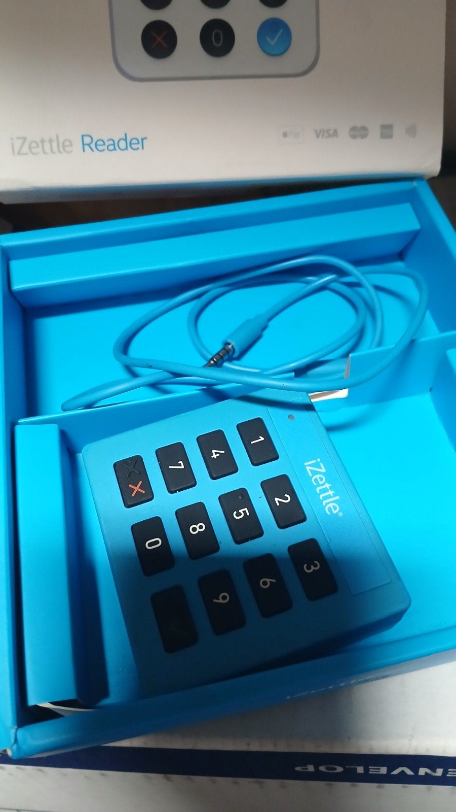 izettle pin apparaat oude versie, Verzenden