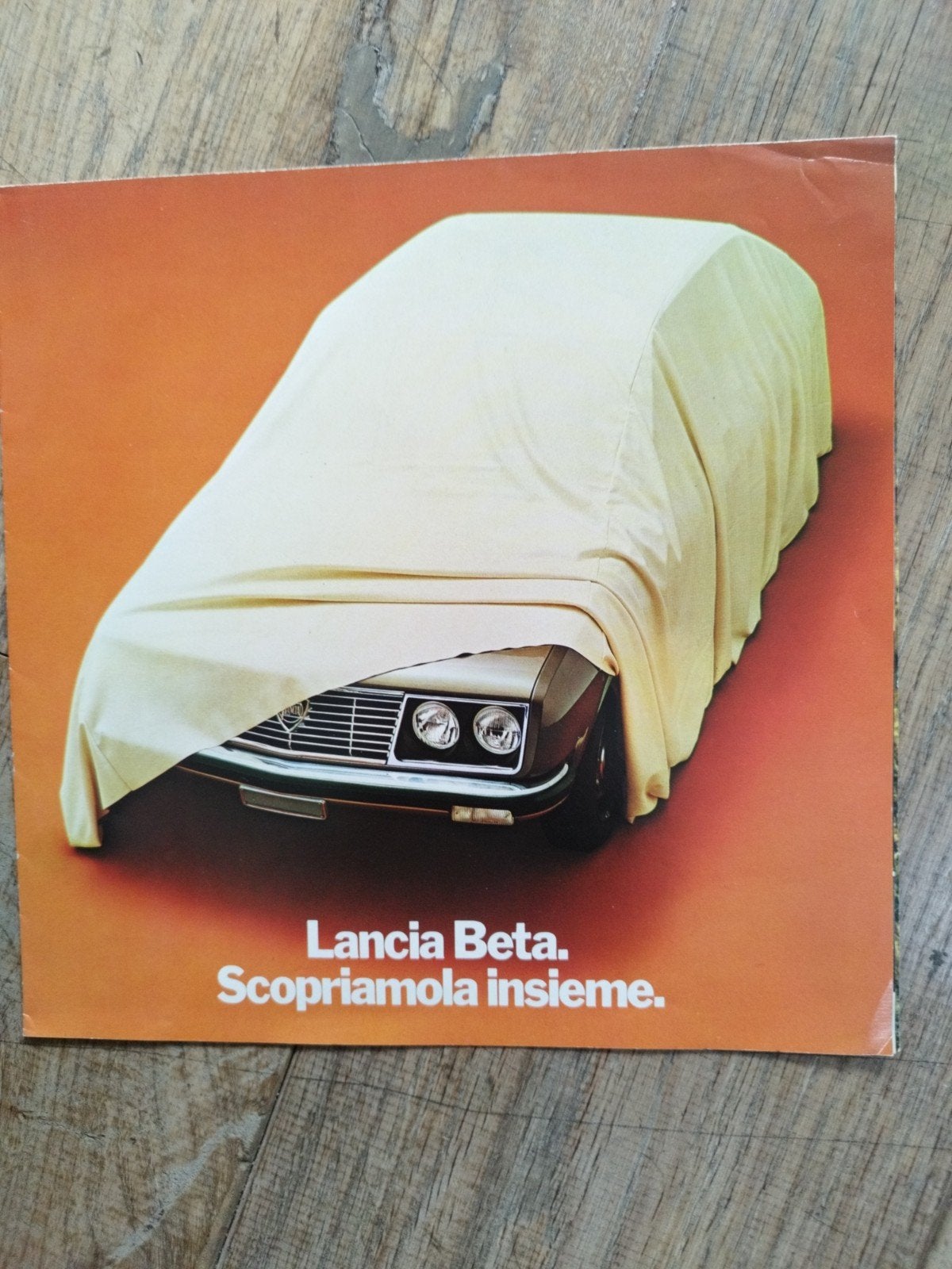 Lancia Beta brochure uit 1973 - Engels, 8 pagina's, Boeken, Auto's | Boeken, Ophalen of Verzenden, Gelezen, Lancia