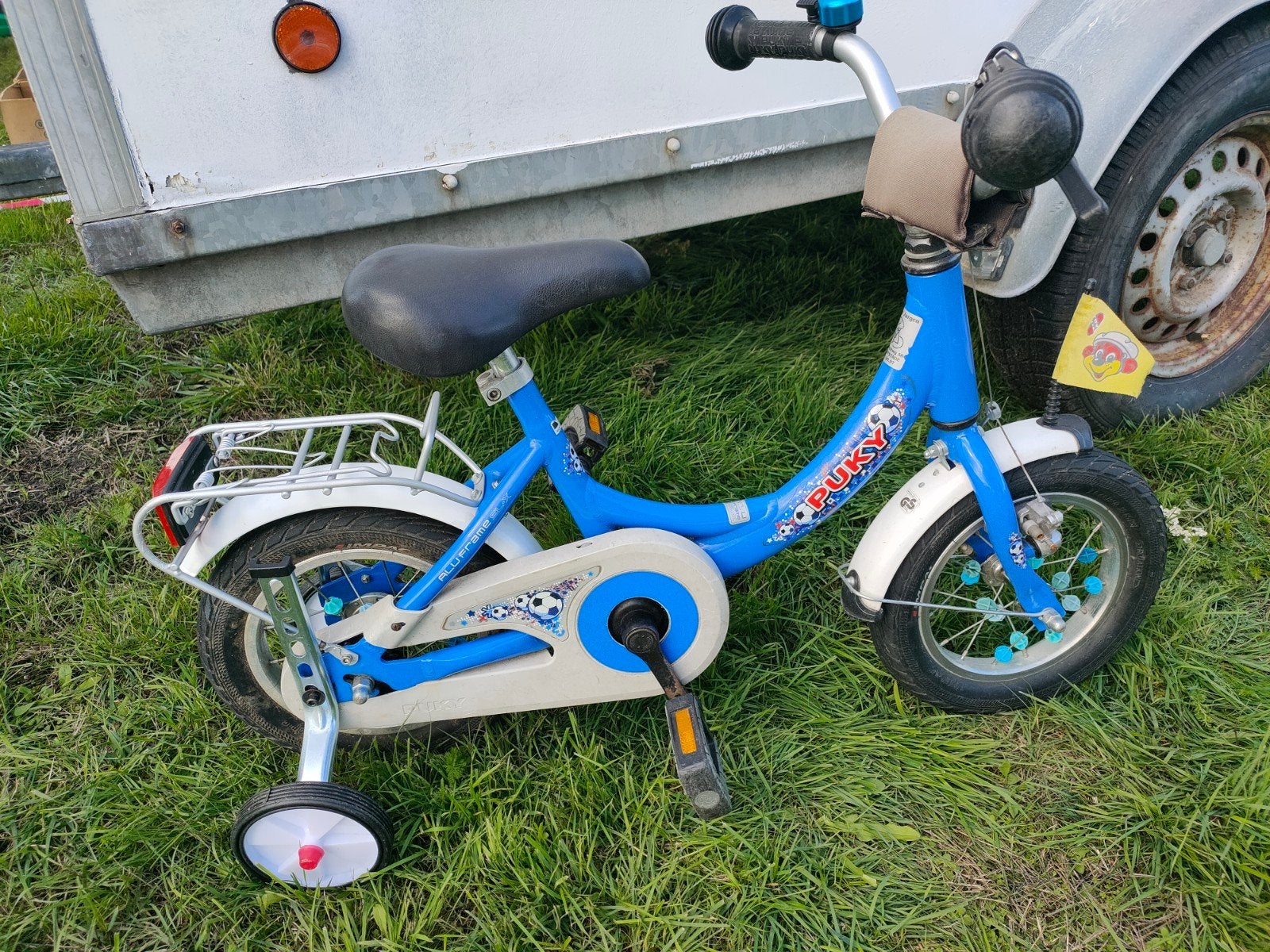 12 inch Puky ZL kinderfiets met zijwieltjes, Ophalen, Terugtraprem, Zijwieltjes, Puky