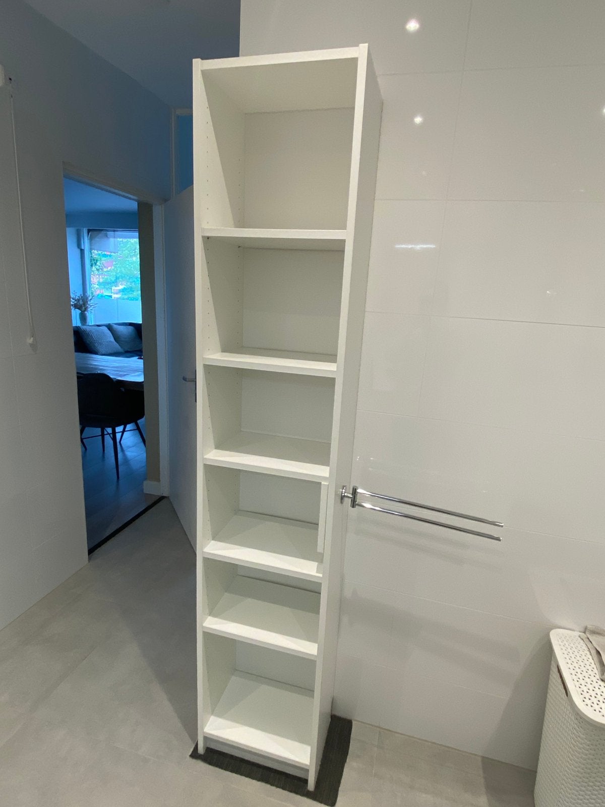 Witte badkamer kast te koop, Ophalen, Zo goed als nieuw