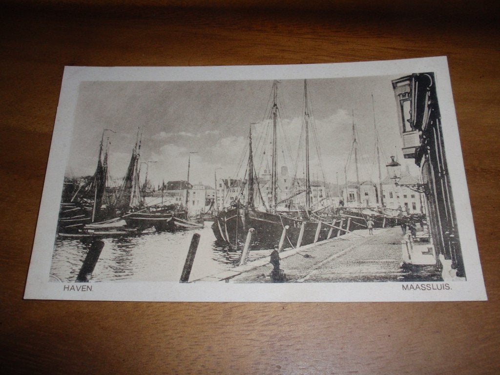 Maassluis Haven Scheepvaart, Verzenden, 1920 tot 1940, Ongelopen, Zuid-Holland
