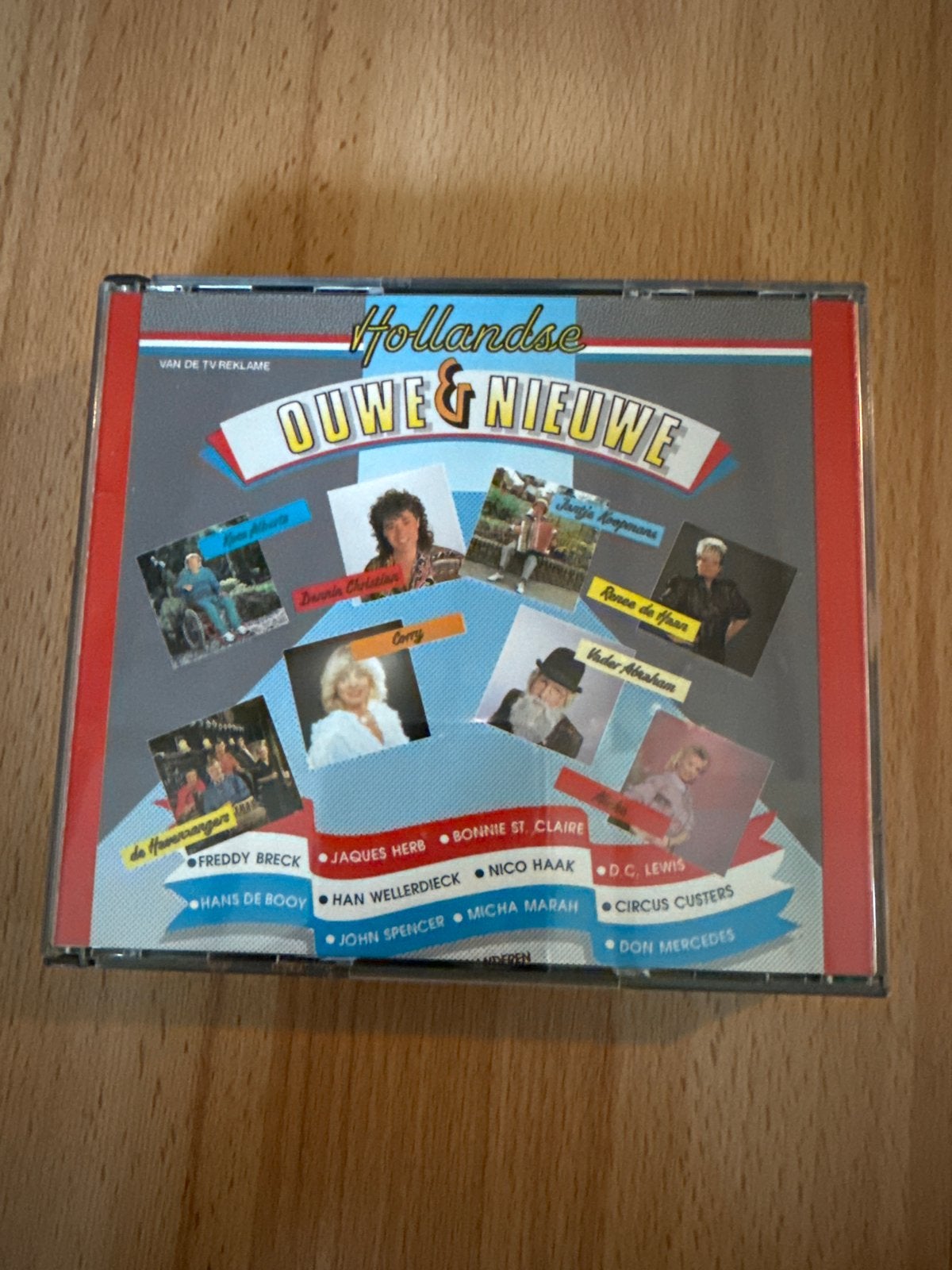 Hollandse Ouwe & Nieuwe - Diverse Artiesten (CD), Ophalen of Verzenden, Zo goed als nieuw, Levenslied of Smartlap, Verzamelalbum