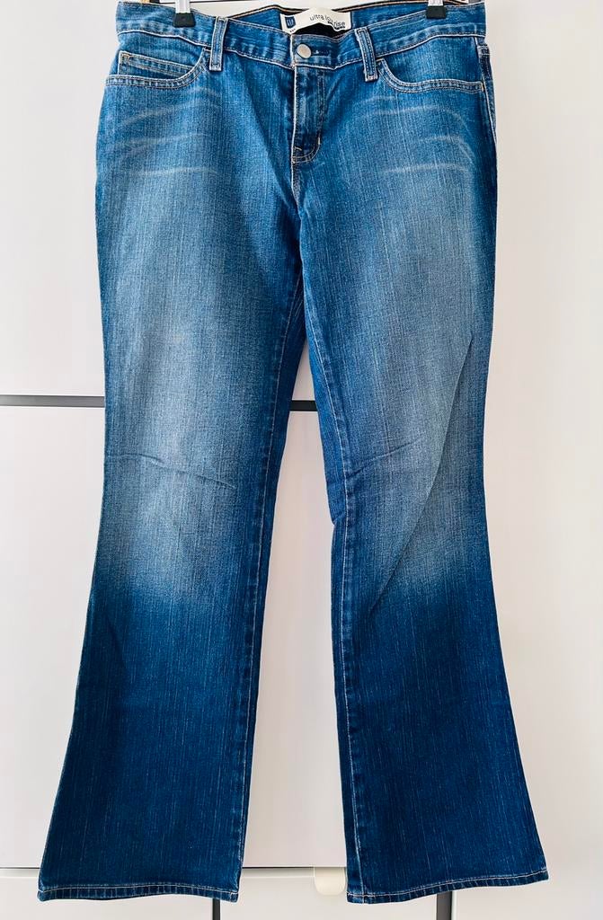 GAP Spijkerbroek Ultra Low Rise Maat 38 Blauw Als nieuw, Ophalen of Verzenden, Zo goed als nieuw, Blauw, W30 - W32 (confectie 38/40)