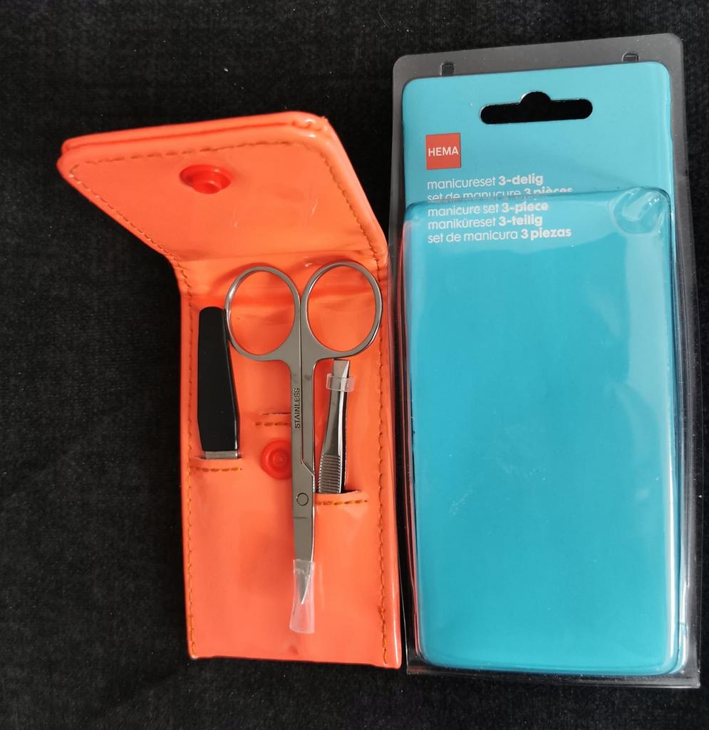 Hema manicure set 3 nieuw, Ophalen of Verzenden, Nieuw, Overige typen