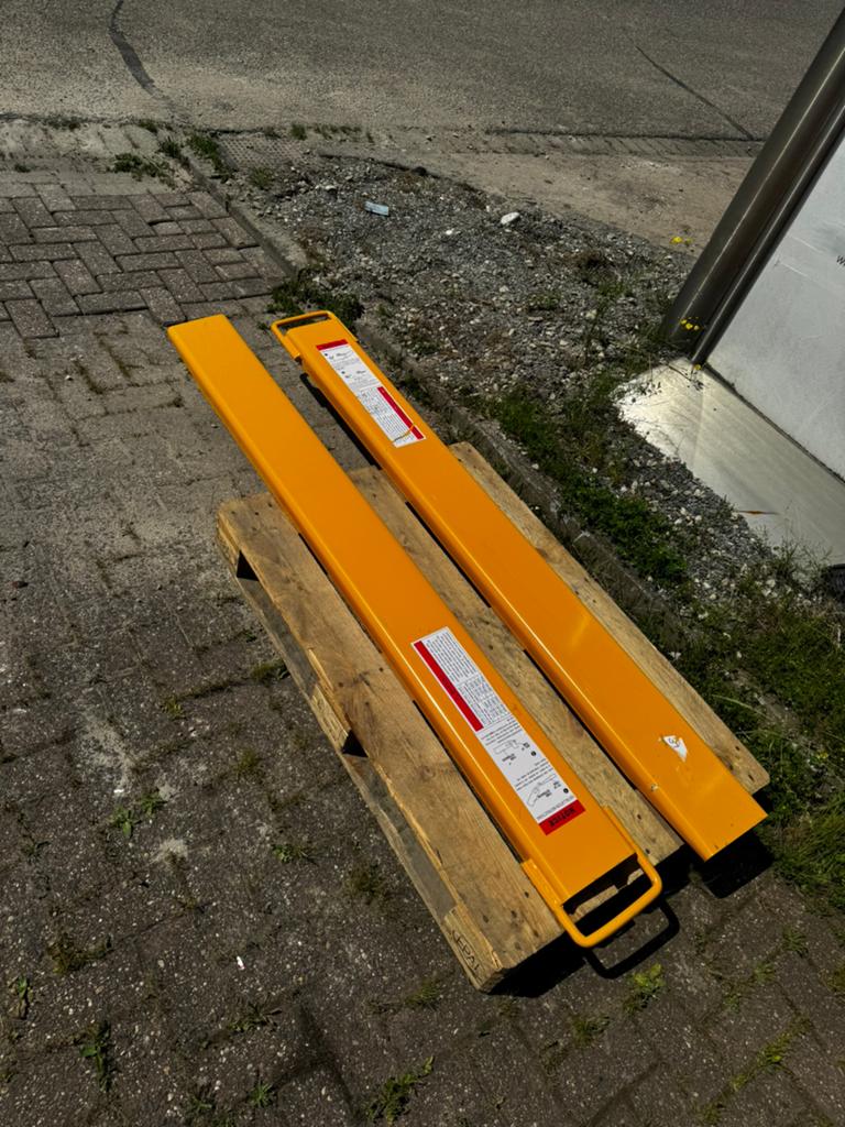 Verlenglepels voor de heftruck. Nieuw! Verkeerd besteld, Ophalen of Verzenden