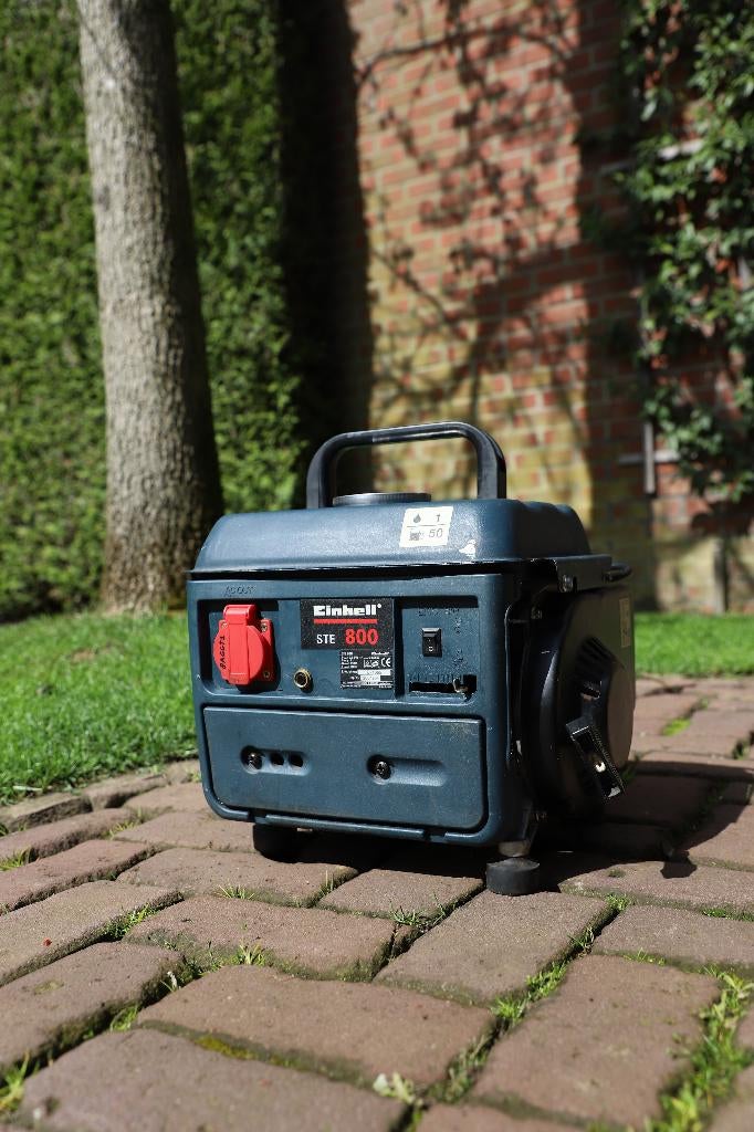 Aggregaat Einhell STE800, Ophalen of Verzenden, Gebruikt, Minder dan 5 kVA, Benzine