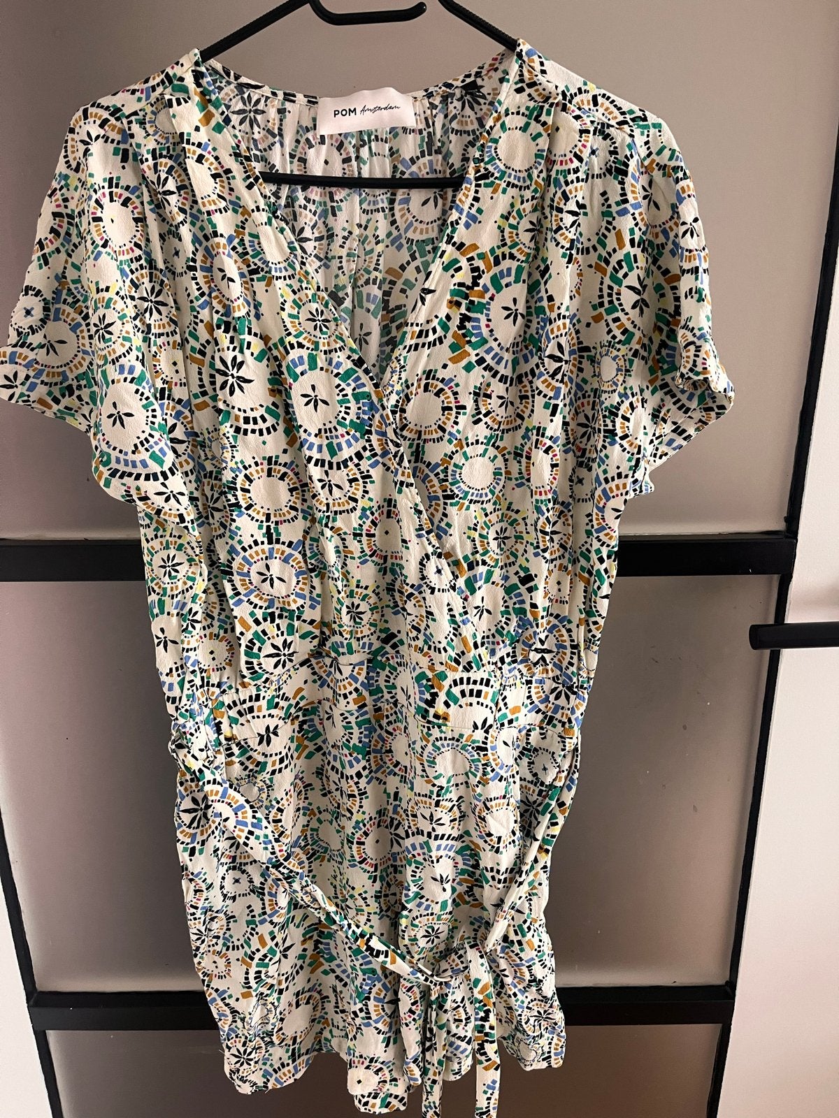 POM Amsterdam jumpsuit met print - Maat 38, Maat 38/40 (M), Meerkleurig, Ophalen of Verzenden, Zo goed als nieuw