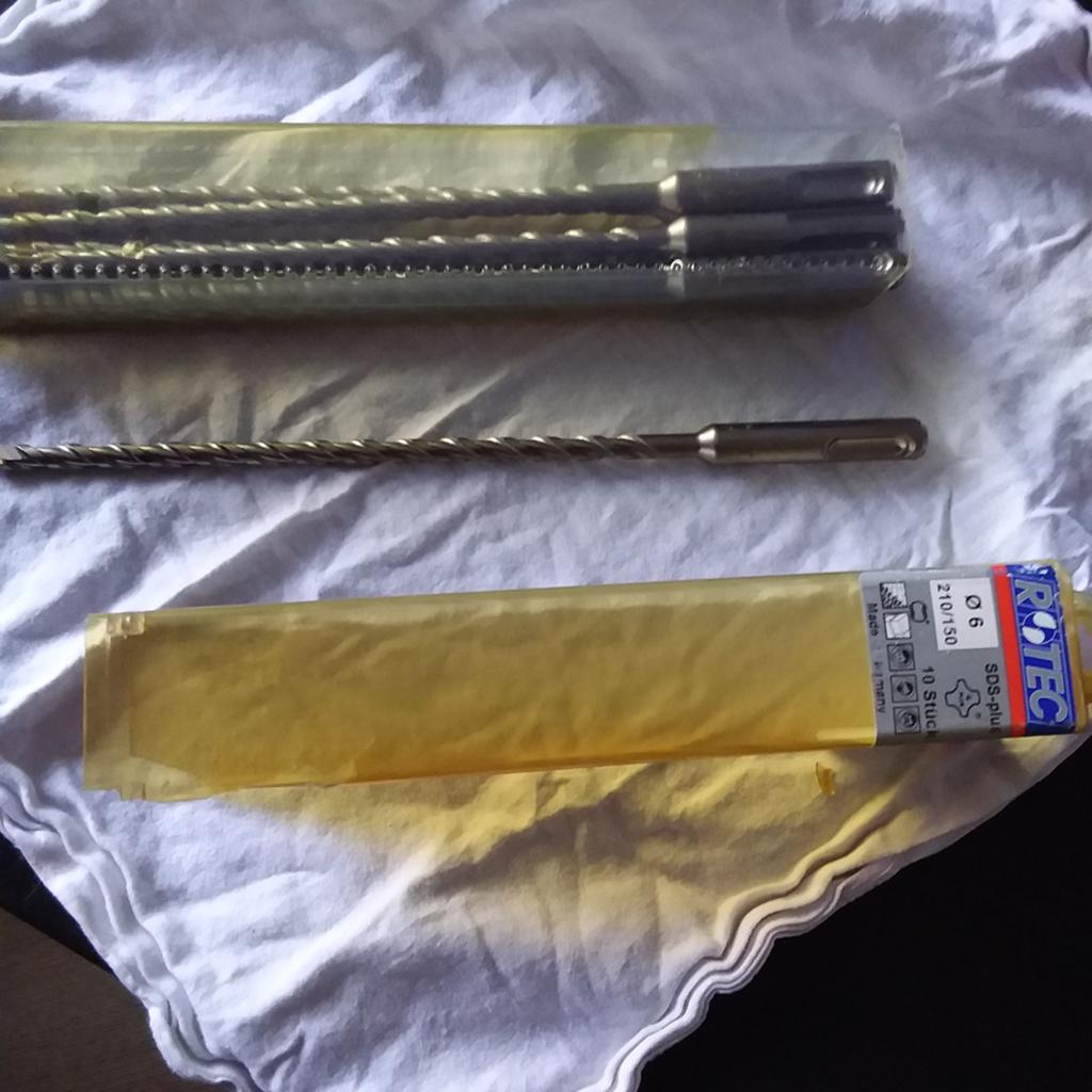 Rotec hamer boor 6mm  210/ 150     7 stuks, Ophalen, Nieuw
