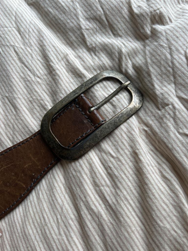 Sam Brown bruine riem, Kleding | Dames, Riemen en Ceinturen, 80 tot 90 cm, Echt leder, Tailleriem, Ophalen of Verzenden