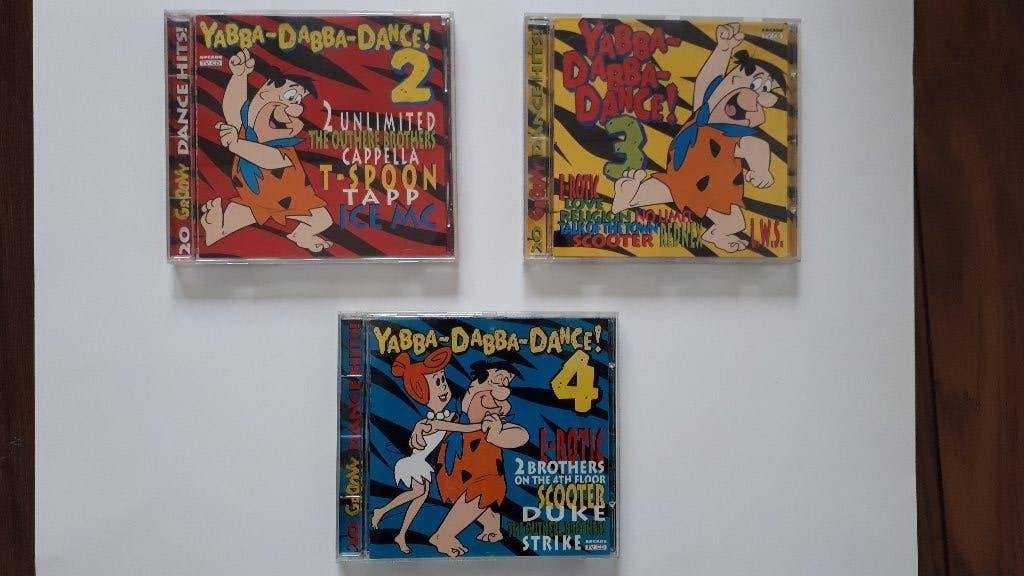 Yabba Dabba Dance! deel 2, 3 en 4, Cd's en Dvd's, Ophalen of Verzenden, Zo goed als nieuw, Dance Populair, Verzamelalbum