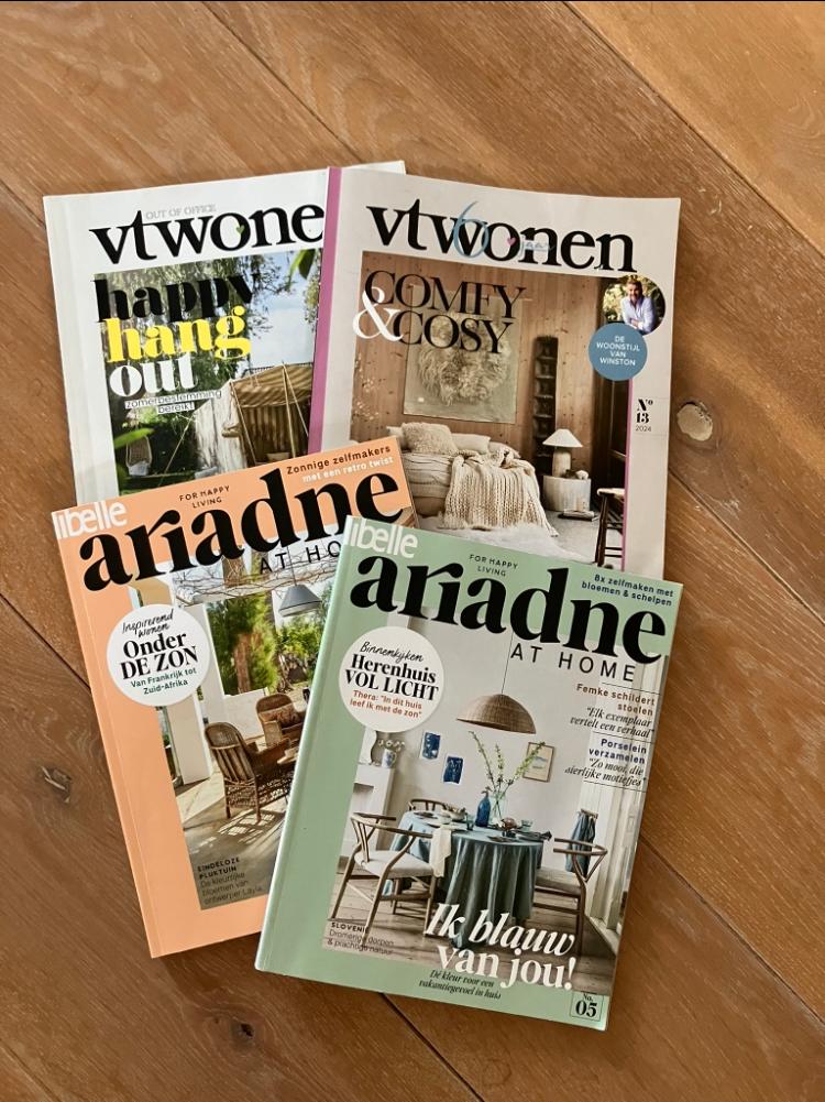 Diverse woon tijdschriften - vt wonen, ariadne, eigen huis, Boeken, Ophalen of Verzenden, Gelezen, Overige typen