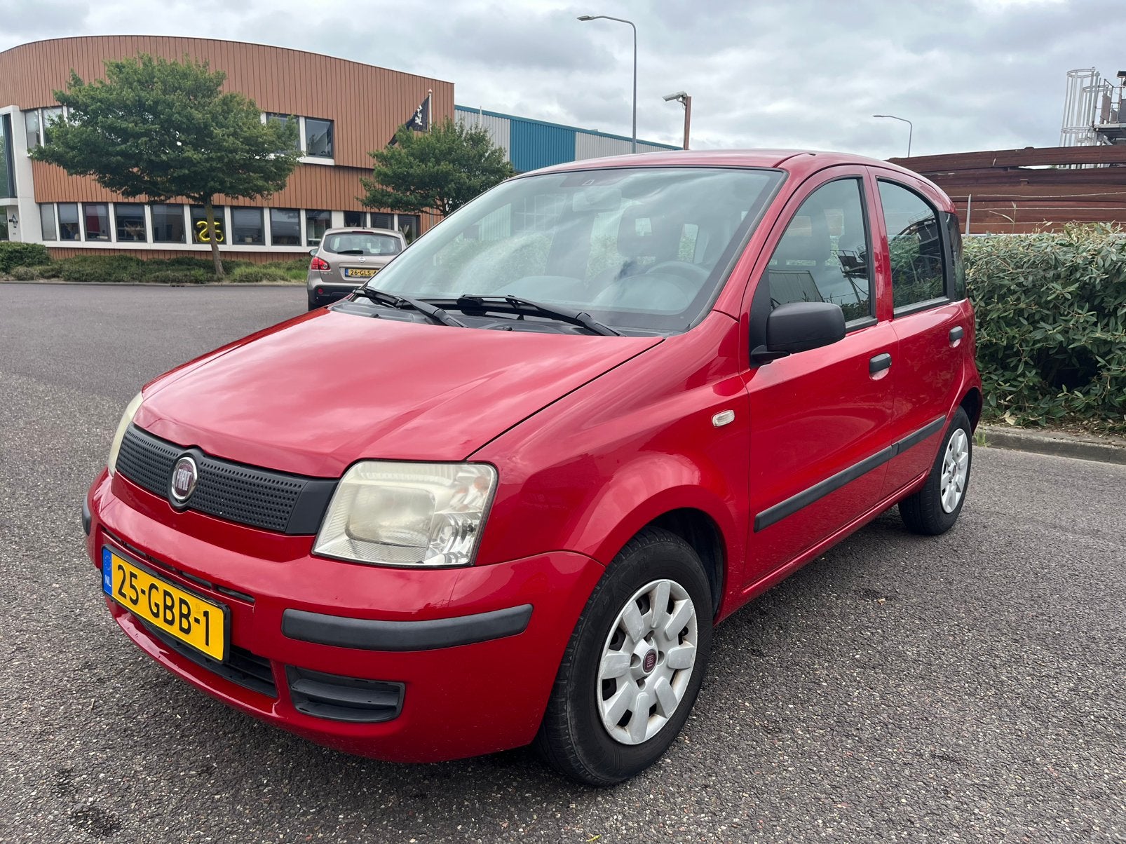 Fiat Panda 1.1 2008 Rood, Voorwielaandrijving, Stof, 54 pk, 4 stoelen