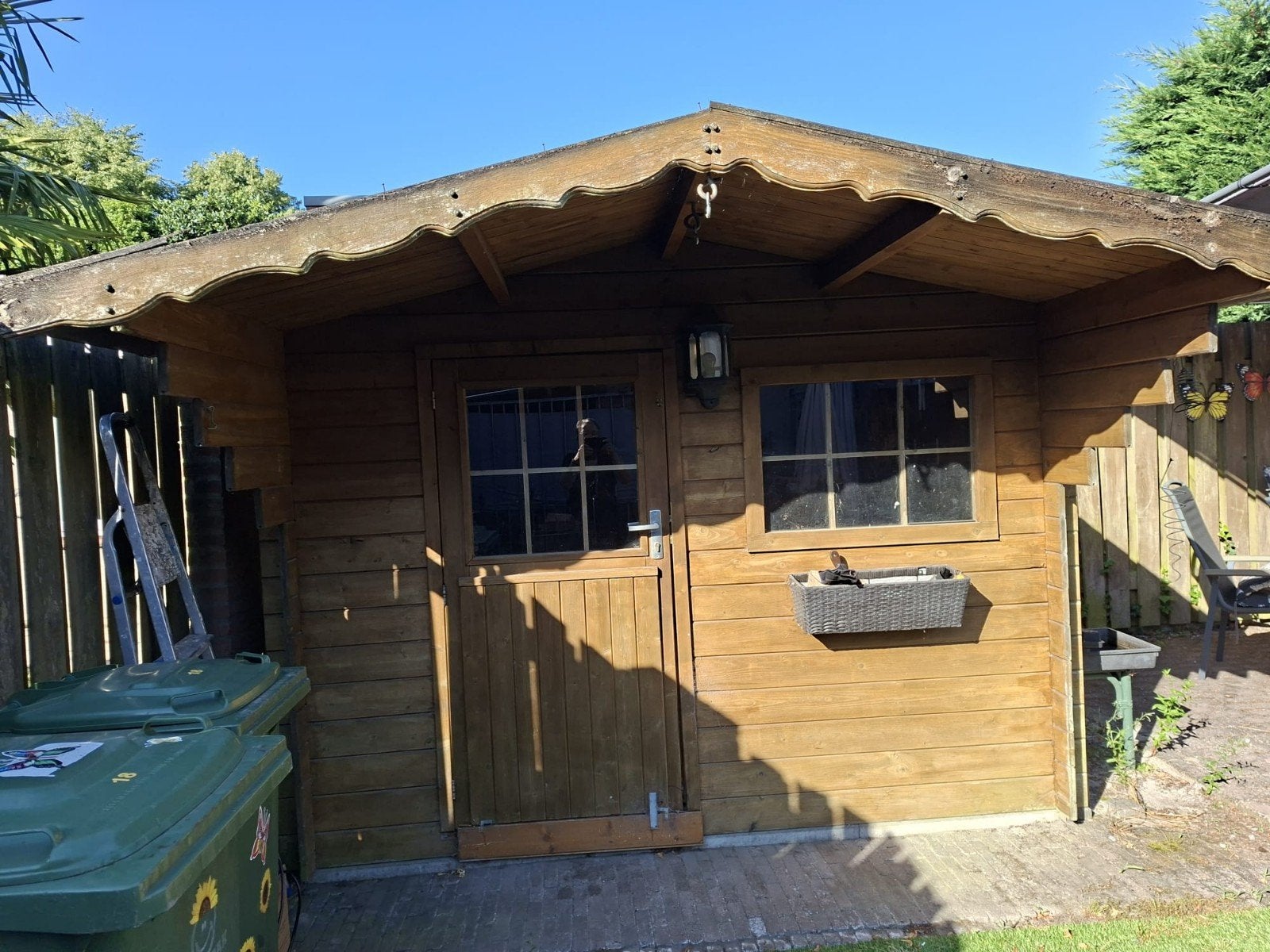 Tuinhuisje 2,8x2,5m gratis af te halen in Hooge Mierde, Ophalen