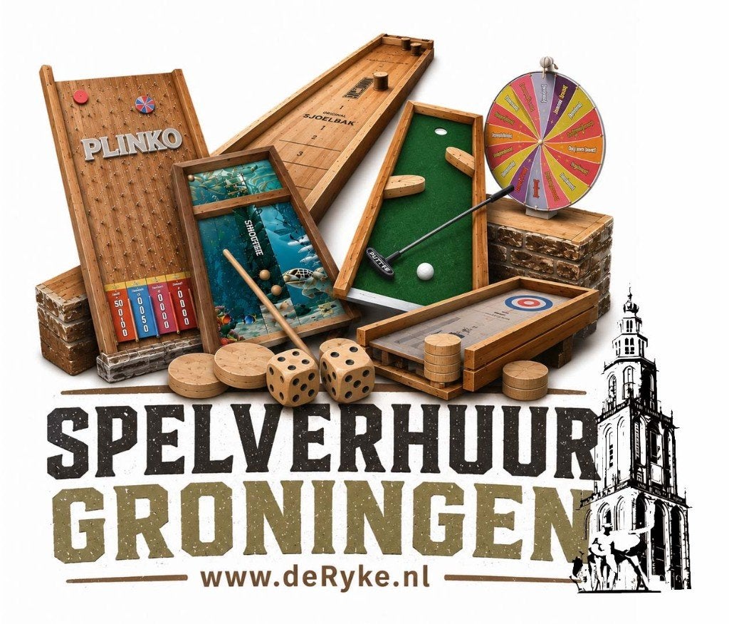 Spelverhuur Groningen uw adres voor nostalgische spellen, Ophalen, Nieuw, Overige