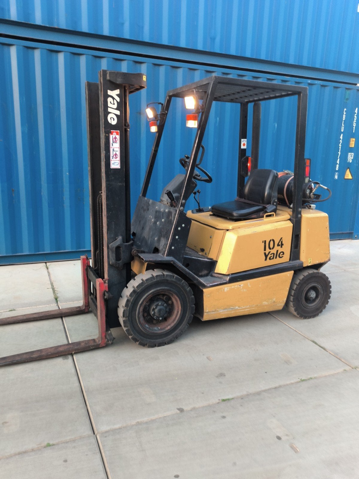 Heftruck Yale 2 ton LPG gratis bezorging, LPG, Jungheinrich, Heftruck, Ophalen of Verzenden