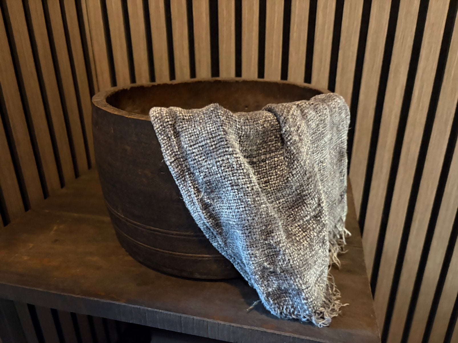 Hoffz set, Ophalen of Verzenden, Zo goed als nieuw, Rond, Hout