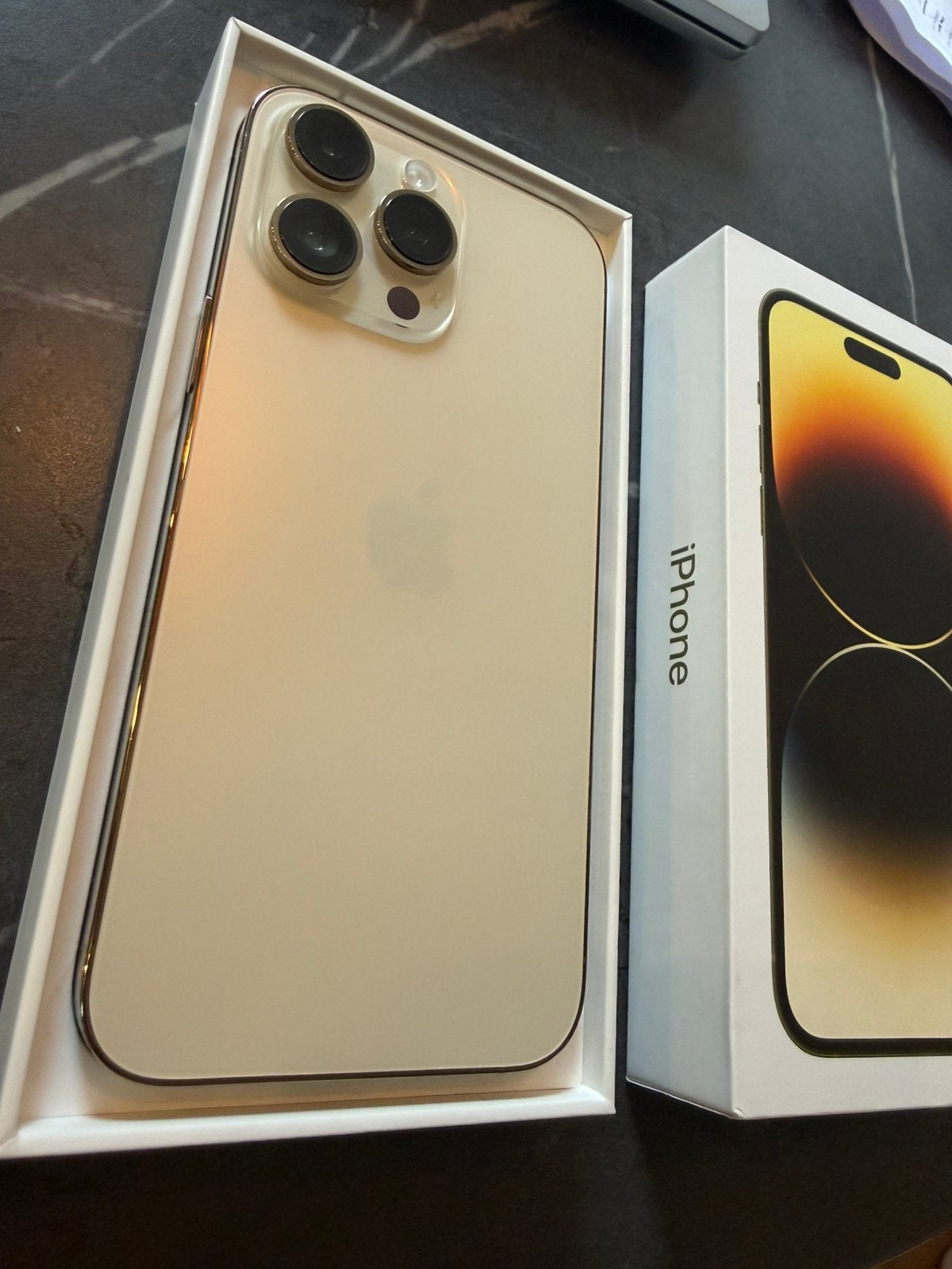 ≥ Vind iphone 14 pro max goud in Mobiele telefoons | Apple iPhone