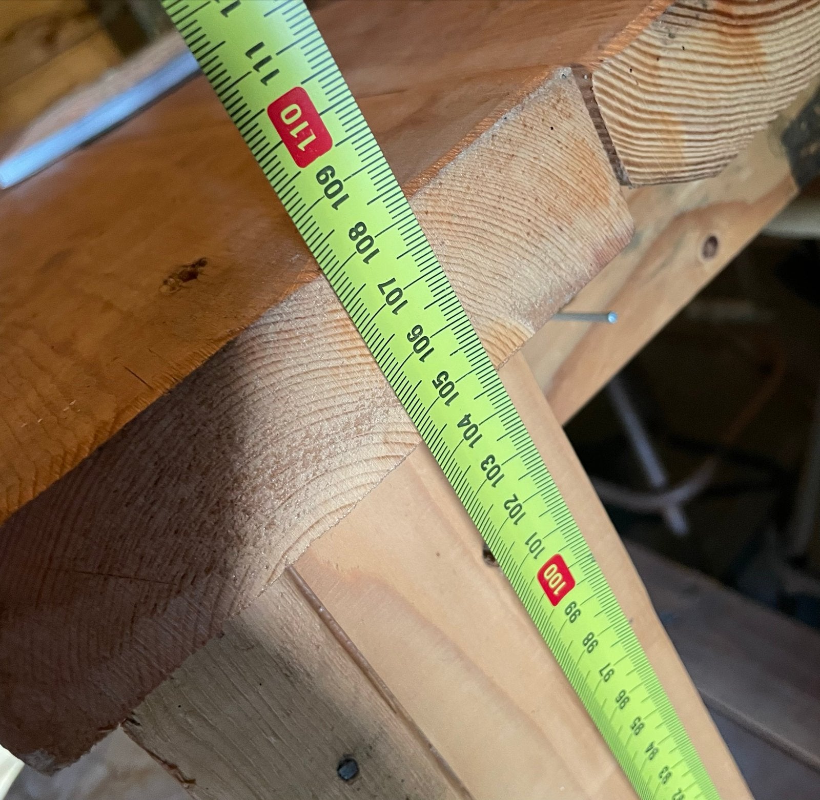 Houten bartafel met 4 krukken, Huis en Inrichting, Ophalen, Gebruikt, 100 tot 150 cm, 50 tot 100 cm