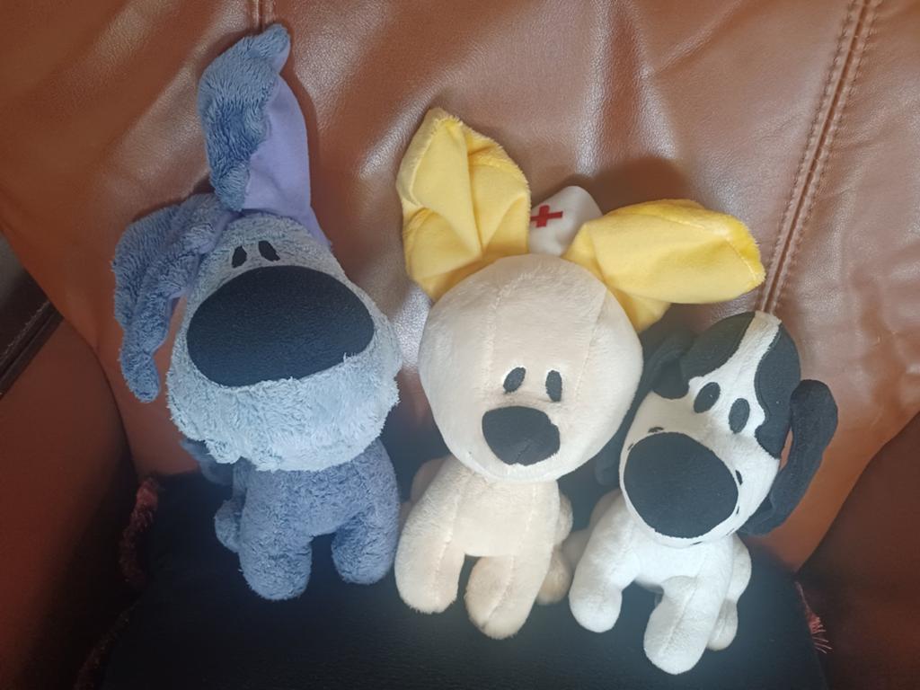 Woezel / Pip en Charlie knuffels, Ophalen of Verzenden, Zo goed als nieuw, Hond