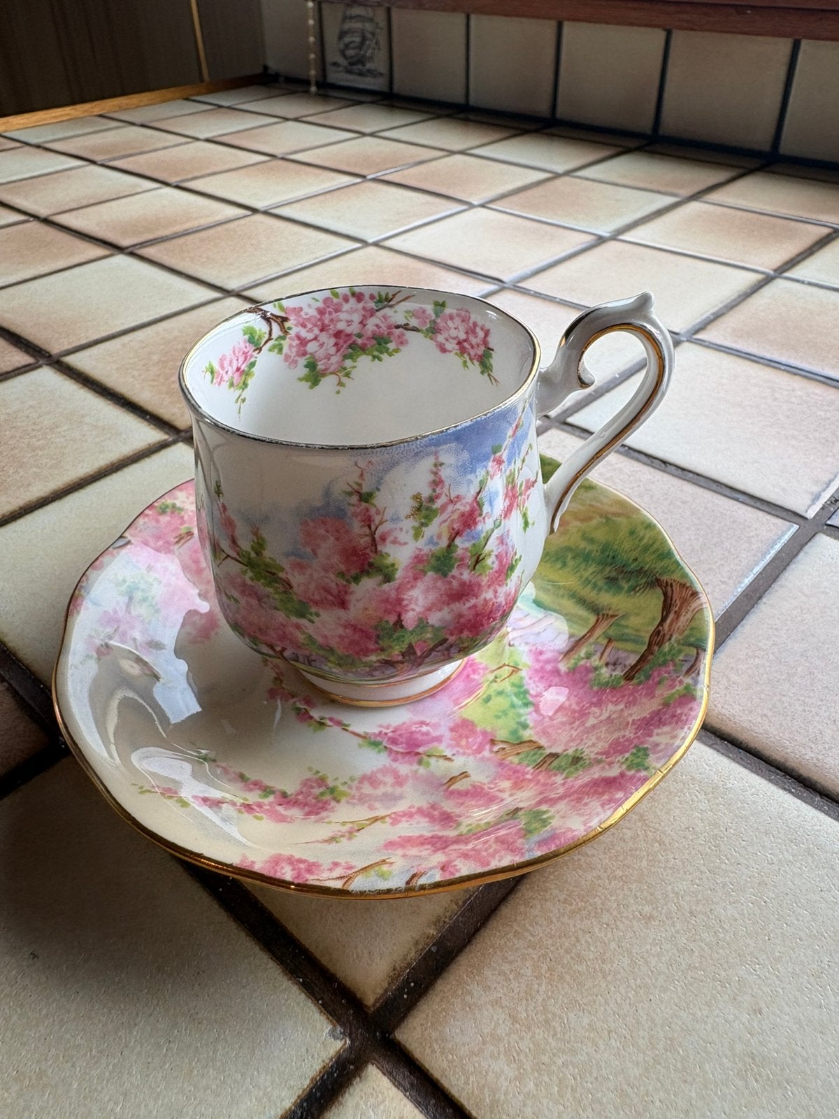 Royal albert kopjes en schotels, Ophalen