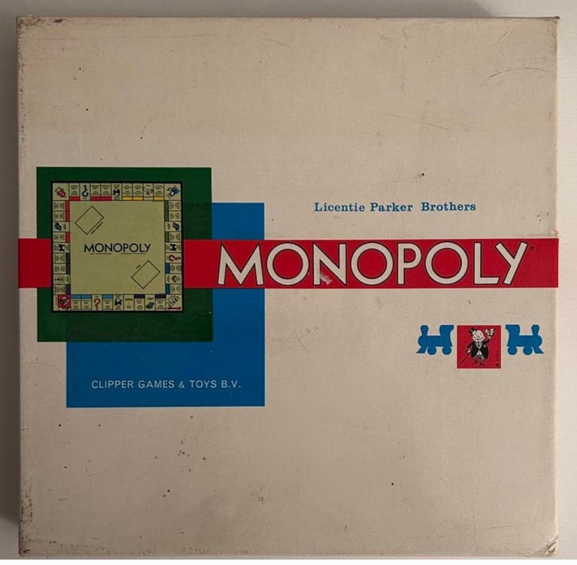 Het klassieke Monopoly spel Clipper COMPLEET, Vijf spelers of meer, Ophalen of Verzenden, Zo goed als nieuw