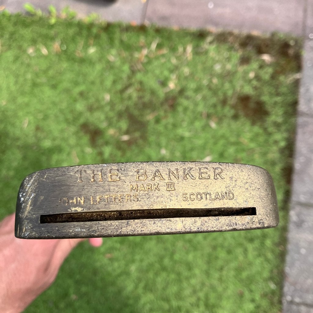 The banker mark 3 (III) John Letters putter rechtshandig, Overige merken, Gebruikt, -, -