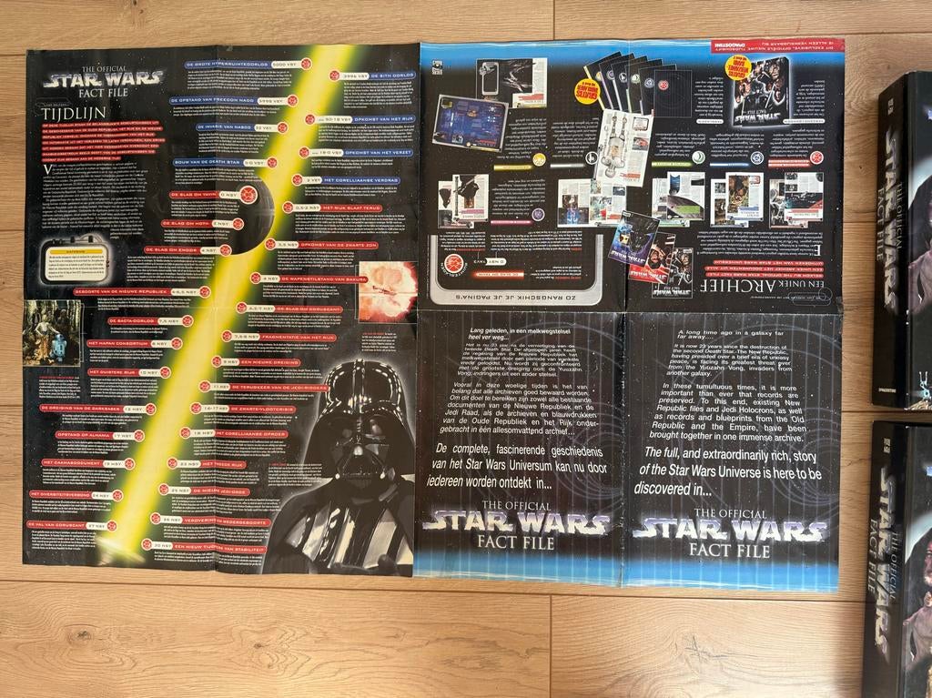 Star Wars Fact Files inclusief poster, Ophalen of Verzenden, Gebruikt, Boek of Poster