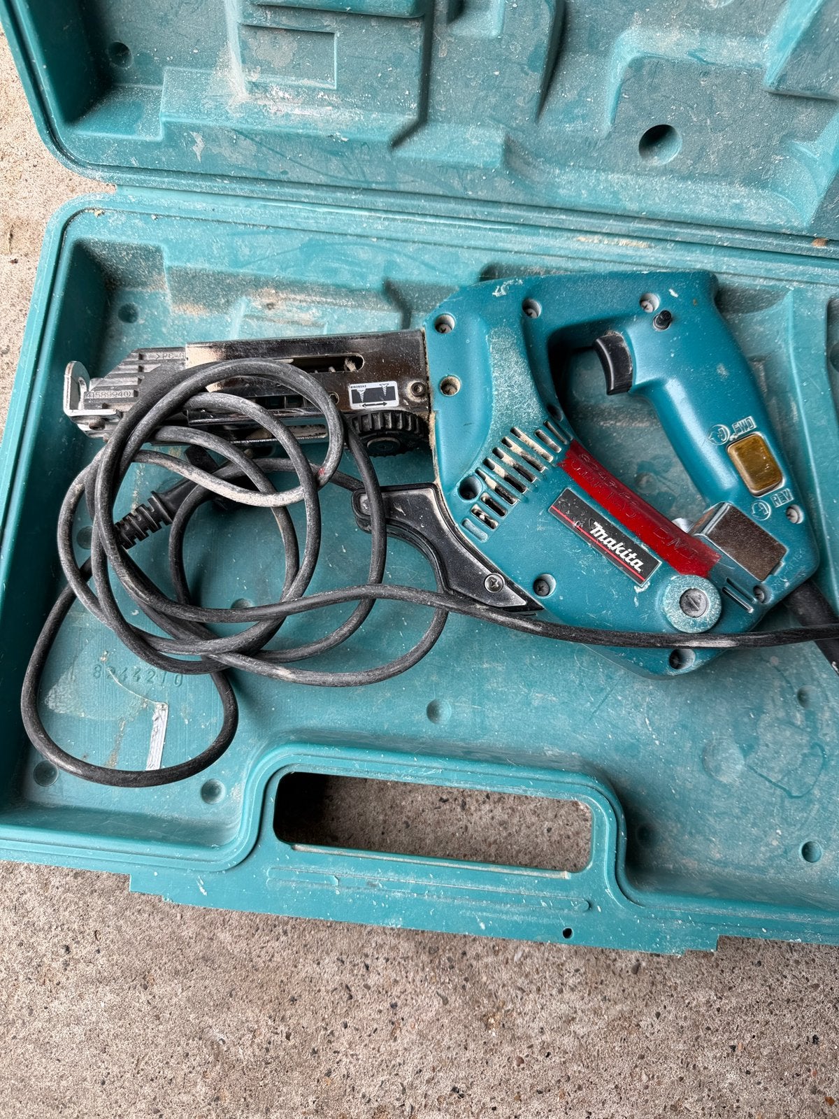 Makita bandschroefmachine, Ophalen, Zo goed als nieuw