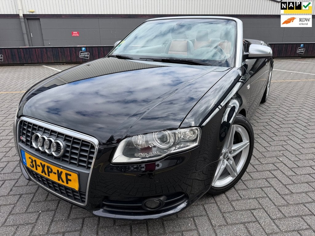 Audi A4 Cabriolet 2.0 TFSI Pro Line Exclusive*Auromaat*NAVI*, Auto's, Audi, Gebruikt, Bluetooth, 4 cilinders, 4 stoelen