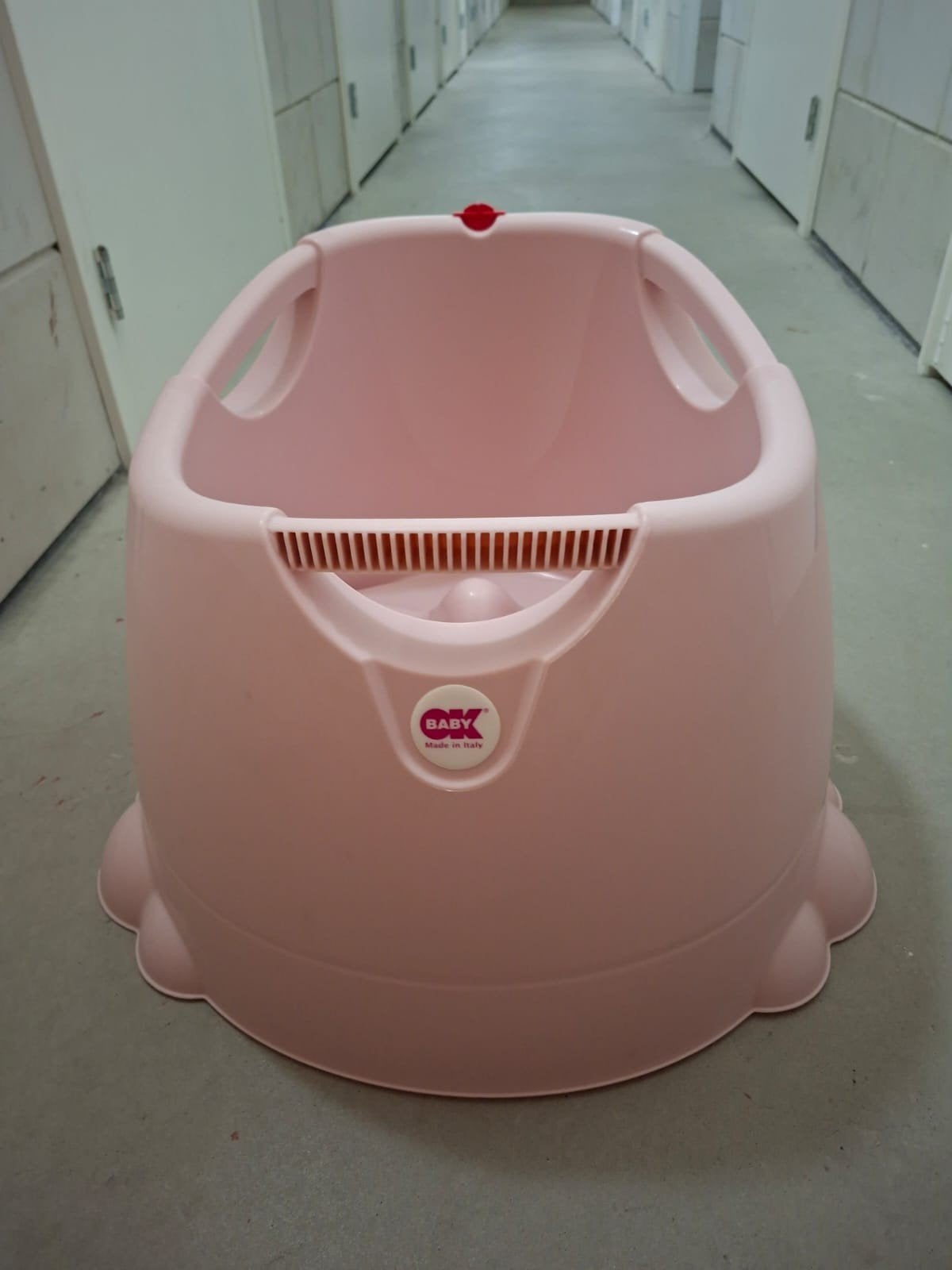 OK Baby Tummy Tub - Roze babybadje, Tummy Tub, Zo goed als nieuw, Standaard, Ophalen