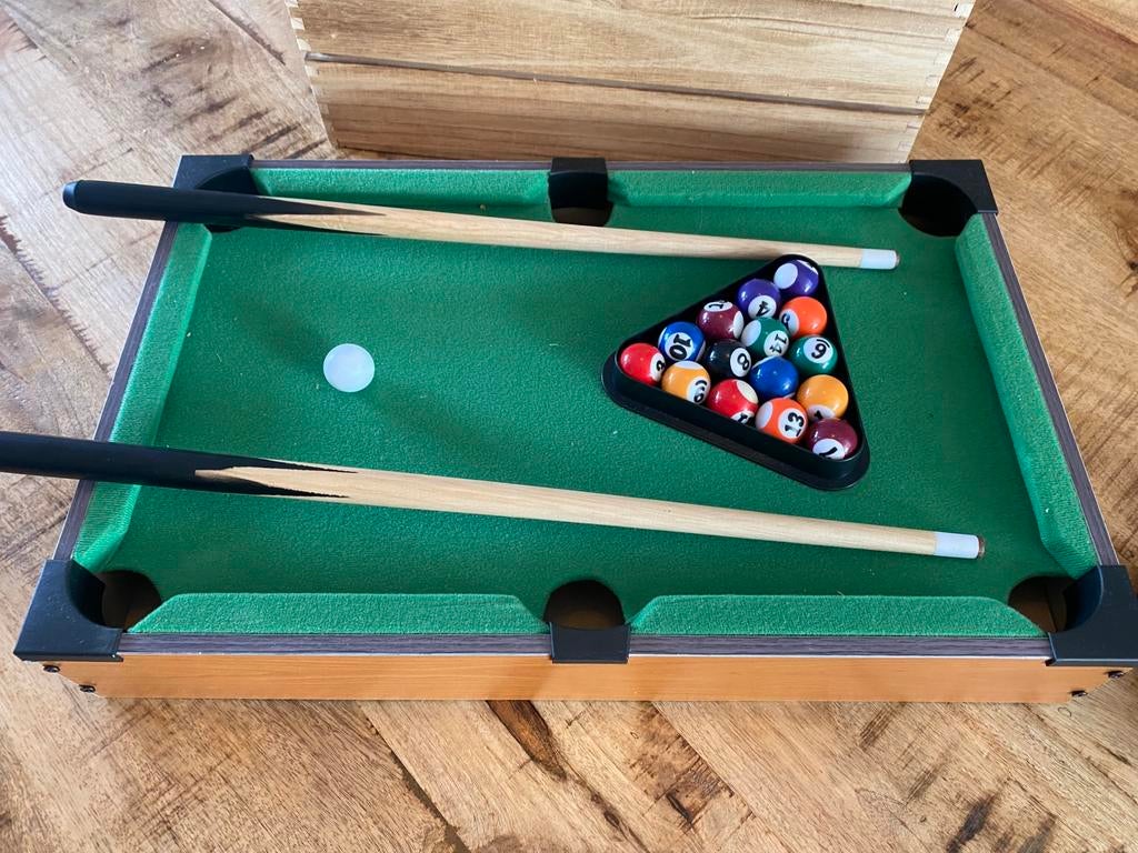 Pool tafelmodel, Ophalen, Zo goed als nieuw, Pooltafel