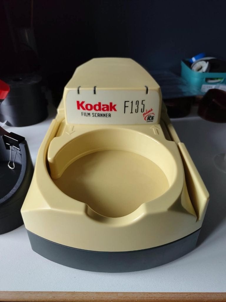 Kodak Pakon F135 filmscanner, Ophalen, Zo goed als nieuw, Diascanner, Pakon