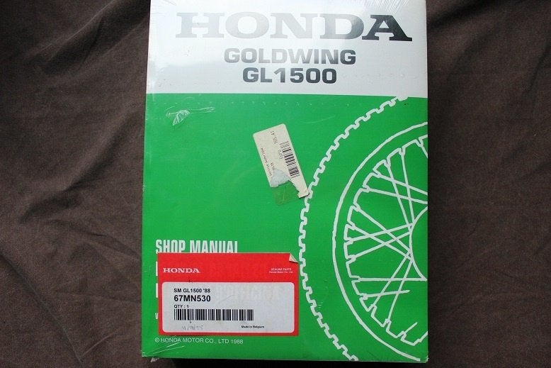 Honda GL1500 Goldwing 1988 motorcycle shop manual GL 1500, Ophalen of Verzenden, Honda