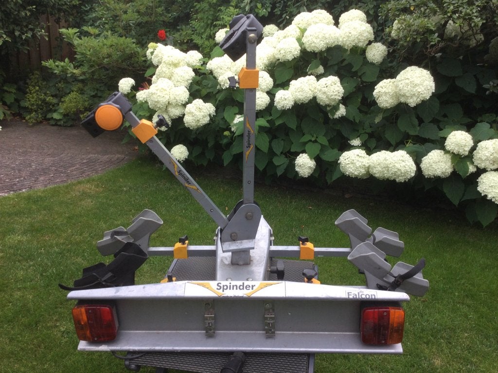 Fietsendrager, Ophalen, 2 fietsen, Gebruikt, Trekhaakdrager