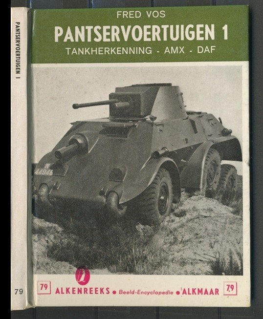 Alkenreeks 1963 Pantservoertuigen 1 Boek 21-79 jdu, Ophalen of Verzenden, Landmacht, Nederland, Boek of Tijdschrift