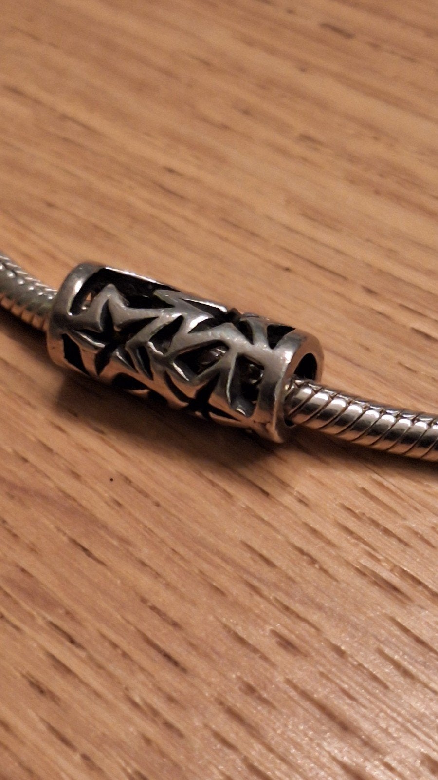 Zilveren bedel voor armband of ketting p.st 11 euro, Ophalen of Verzenden, Zo goed als nieuw, Zilver, Pandora