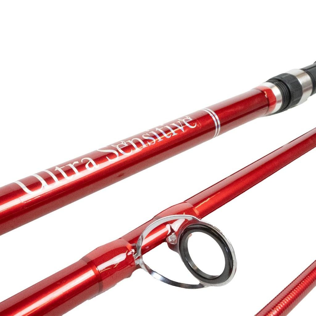 4.20m Strandhengels (100-200g) Red Devil Surf TX, Watersport en Boten, Hengelsport | Zeevissen, Info@hengelsportleon.nl, Overige typen
