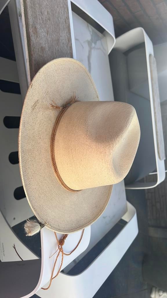 Mexicaanse strohoed maar 60, Kleding | Heren, Hoeden en Petten, Ophalen of Verzenden, Gedragen, One size fits all, Hoed