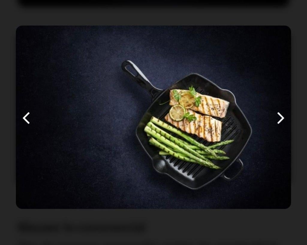 Gietijzeren grillpan, Huis en Inrichting, Keuken | Potten en Pannen, Ophalen, Gebruikt, Gietijzer, Koekenpan of Braadpan