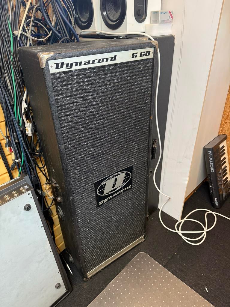 Dynacord S 60 H Gitaarversterker - Vintage Top Speaker, Ophalen, Zo goed als nieuw, Minder dan 500 watt